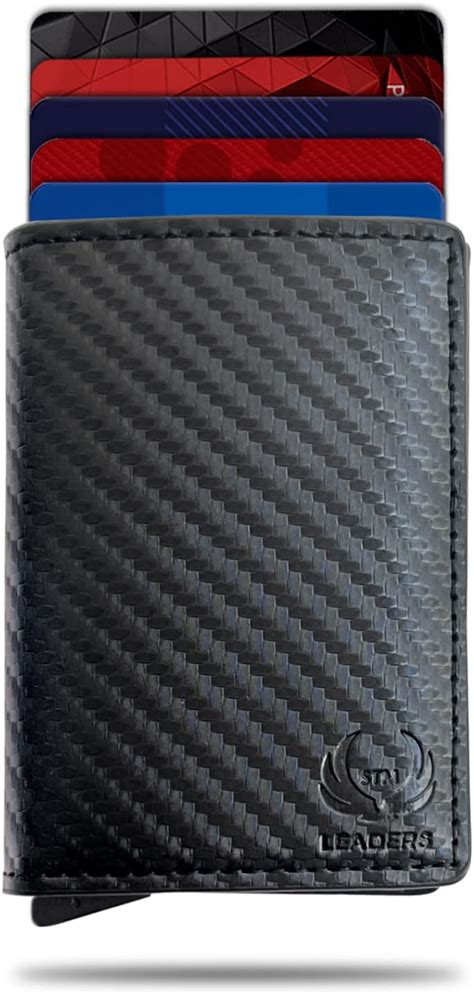 Buy Leather wallet Slim wallet for men Wallet women Business card case ...