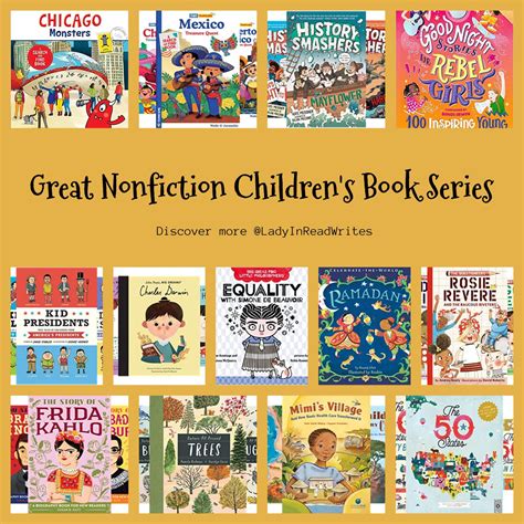10+ Great Nonfiction Children's Book Series to Read - Lady In Read Writes