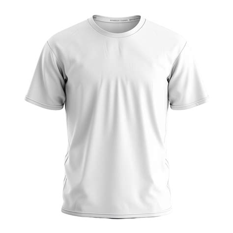 White t - Shirt on Transparent Background 46542622 PNG