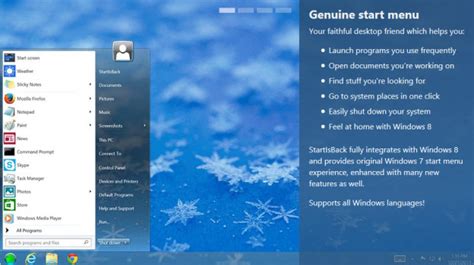 Image result for Start Is Back Windows 8