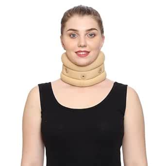 Buy ADSHINE Soft Cervical Collar with Adjustable Neck Brace With Extra ...