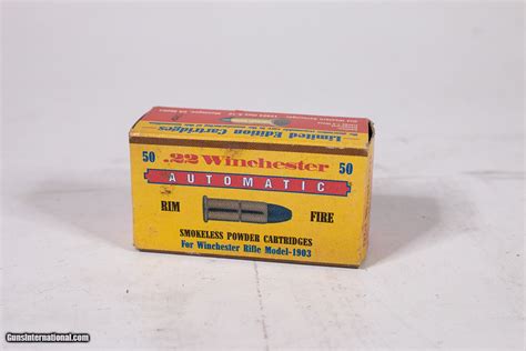 OLD WESTERN SCROUNGER .22 WINCHESTER 1903 AMMO