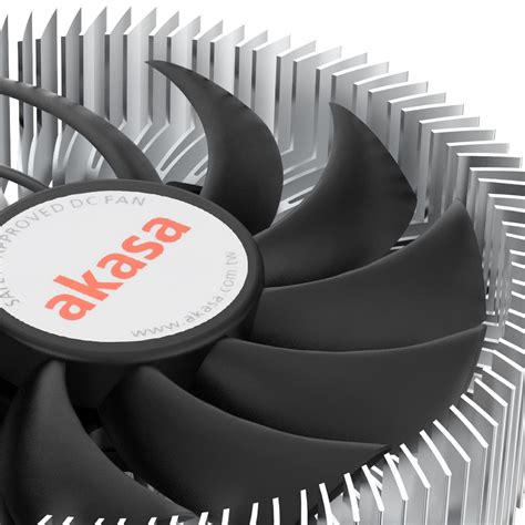 Snapklik.com : Akasa Aluminium Intel LGA1700 Mini-ITX Cooler Designed ...