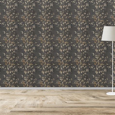 WallMall Designer Floral Design Wallpapers for Walls Bedroom Full Wall ...