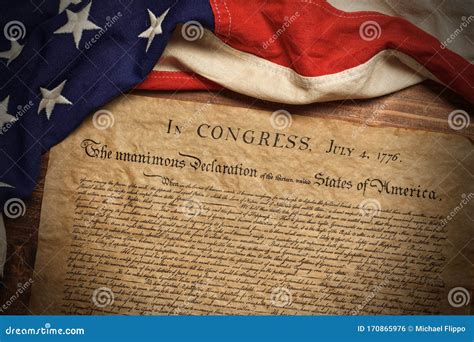 Original Declaration Of Independence High Resolution