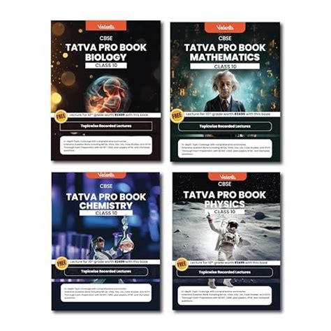 Vedantu Tatva Pro CBSE Class 10 Physics Chemistry Biology Mathematics ...