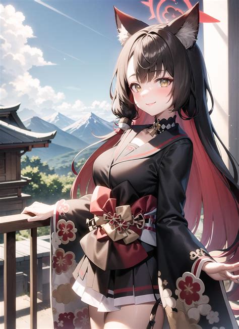 Kosaka Wakamo (狐坂ワカモ) Blue Archive | Character Lora 579 - v1.0 | Stable ...