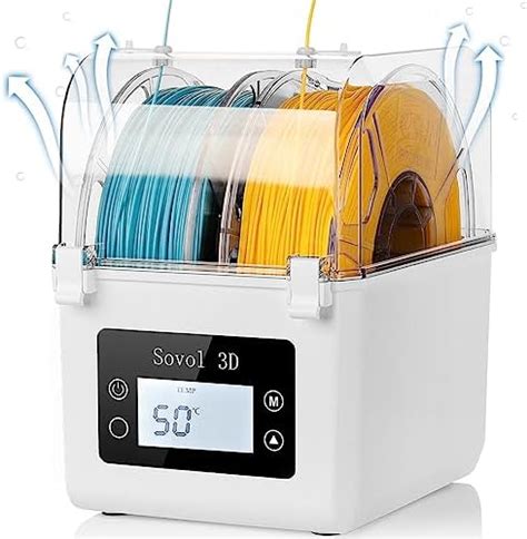 Sovol SH01 Filament Dryer 2024, 3D Printer Spool Holder with Upgraded ...