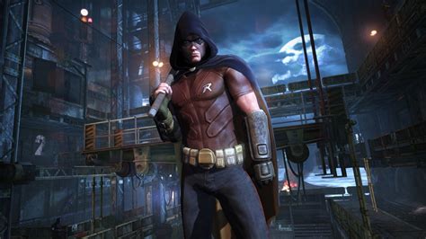 Tim Drake as Robin in Batman: Arkham City – HD Video Game Wallpaper