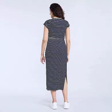 Maternity Motherhood® Ribbed Raglan Midi Dress