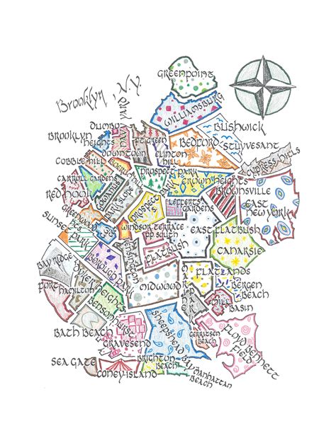 Brooklyn Neighborhood Map Zip Codes