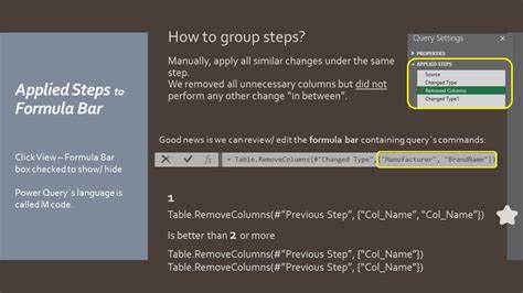 Image result for Power Query Steps