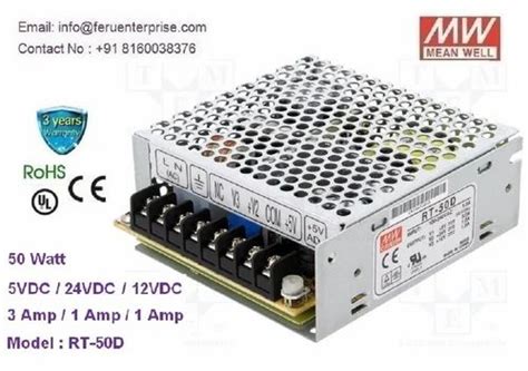 LRS-50-24 Meanwell Power Supply 50W SMPS - LRS-50-5 Meanwell SMPS Power ...