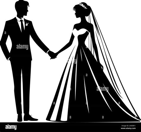 Wedding Hand Silhouette