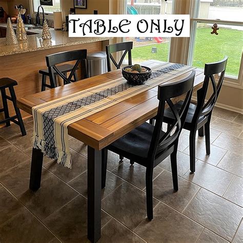 Unfinished Dining Room Table