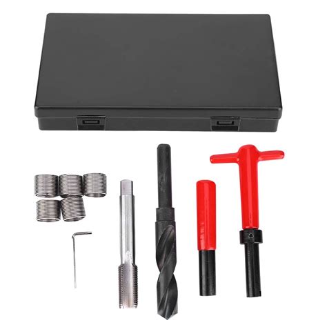 Thread Repair Tool, Twisted Drill Wrench Metric Thread Repair Kit ...