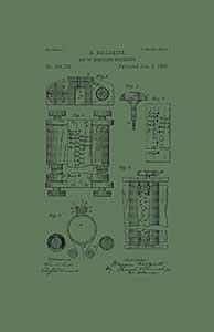 Framable Patent Art the Original Poster Art Print 1889 Vintage ...