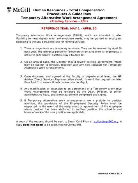 Image result for Temporary Work Adaptions