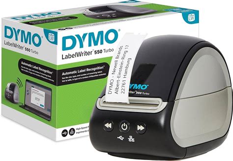 DYMO LabelWriter 550 Turbo Label Printer Label Maker With High-Speed ...