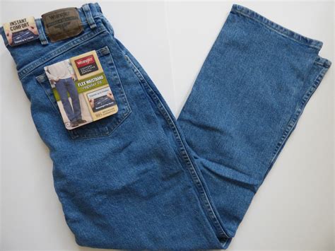 Wrangler Comfort Flex Waistband Regular Fit Jean - Men's Size Regular ...