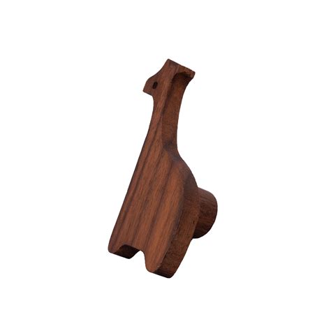 Giraffe Wooden Knob/Hook
