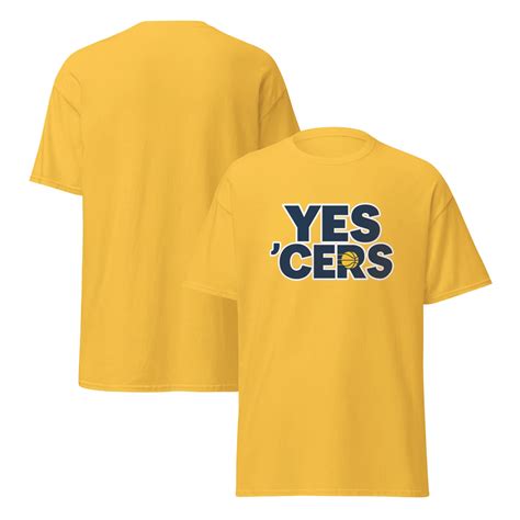 Yes Cers Shirt Yes'cers Pacers T Shirt Yes Cers Indiana Nation Playoff ...