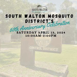 South Walton Mosquito Districts 60th Anniversary Celebration, 774 N ...