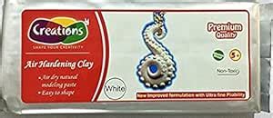Buy creations Air Hardening Clay (Grey) Online at Low Prices in India ...