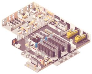 Data Center Design With Floor Plan, Rack and Server Room Layout - ProfitableVenture