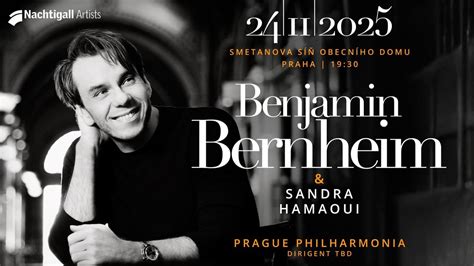 OPERNÍ GALA – L’AMOUR: BENJAMIN BERNHEIM, Smetanova síň, Prague, 24 ...