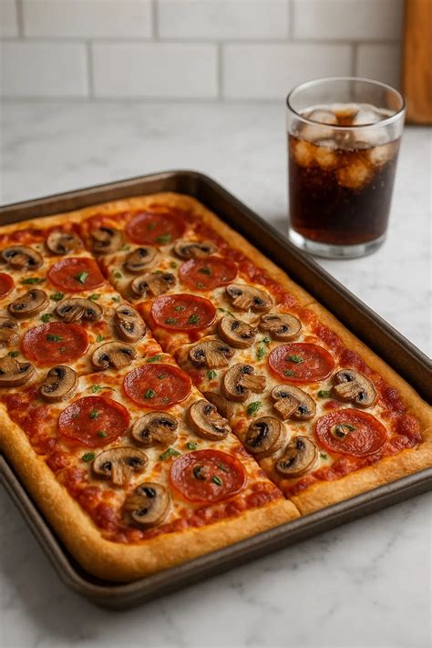 30-Minute Sheet Pan Pizza Recipe Everyone Will Love - chefnip.com