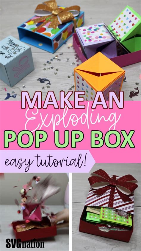 Image result for Pop Up Box Card Tutorial