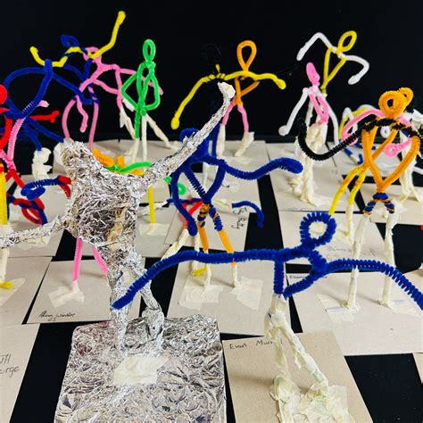 Allenbourn Middle School - Year 6 Art 'People in Motion'