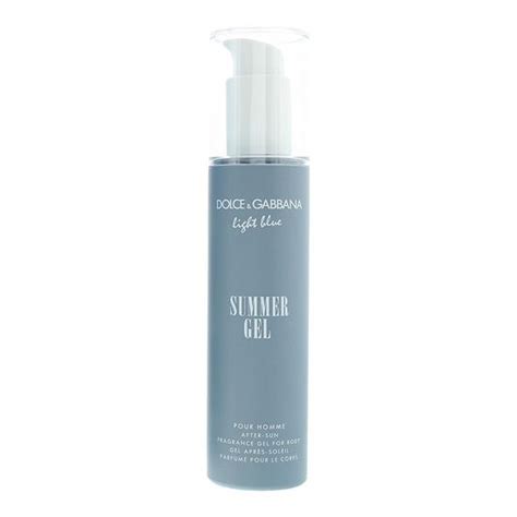 Light Blue Summer Gel Pour Homme After-sun Fragrance Gel For Body ...