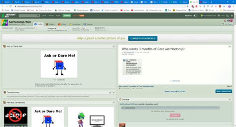 Image result for Old deviantART Layout
