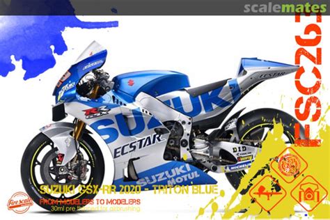 Suzuki GSX-RR 2020 Triton Blue , FSC263 Lacquer Metallic | Fire Scale ...