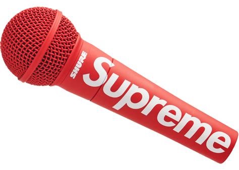 SUPREME MINI MICS SET OF 2 RED