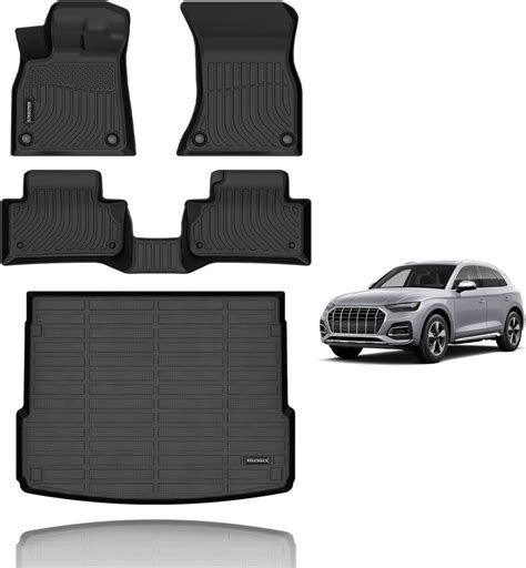 KELCSEECS All Weather Floor Mats & Cargo Liner Custom for Audi Q5 (Not ...