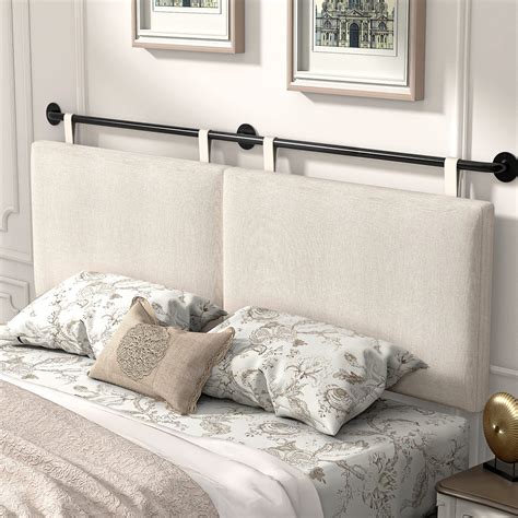 HouseMila Headboard for King Size Bed, Wall Mounted Headboard with Fine ...