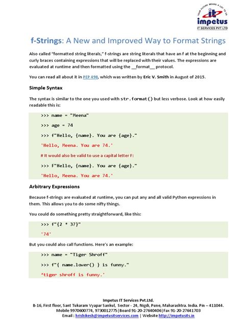 Image result for JavaScript F String