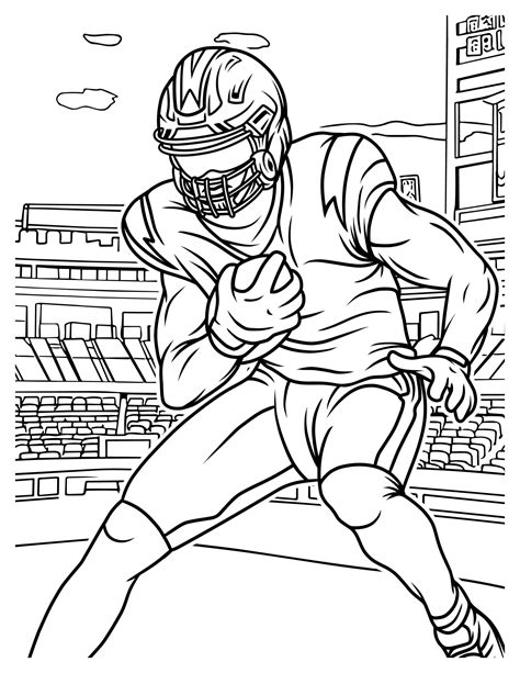 Football Coloring Pages: Fun And Creative Activity
