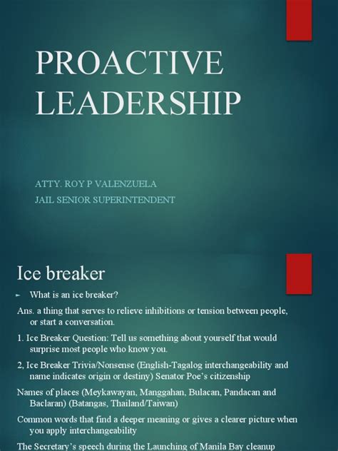 Image result for Proactive Leadership