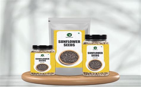 NatureOnus Premium Raw Sunflower Seeds for eating 300gms | Protein and ...