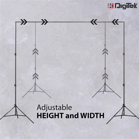 Buy Digitek DBSK-010FT Studio Background Stand Kit for Photography Online