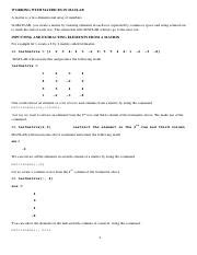Image result for Inputting Matrices in MATLAB