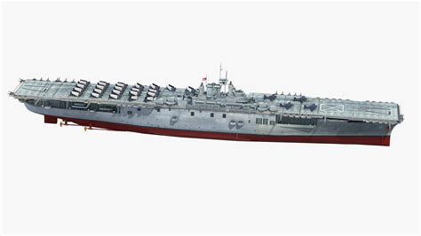 Uss Bunker Hill Cv-17 3D Model - TurboSquid 1492515