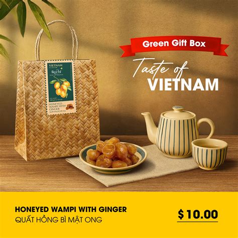 Honeyed Wampi With Ginger - Taste of Vietnam - Ikachigift