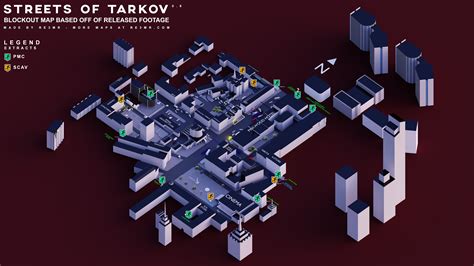 逃离塔科夫海关高清3D立体地图 - 哔哩哔哩