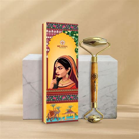 Kansa Face Roller for Glowing Skin – Ayurvedic Face Massage Roller for ...