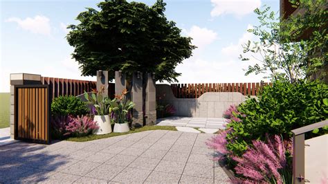 某中式庭院方案设计|空间|景观设计|合庭院梦景观 - 原创作品 - 站酷 (ZCOOL)